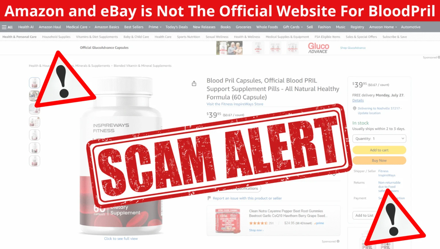 Scam warning